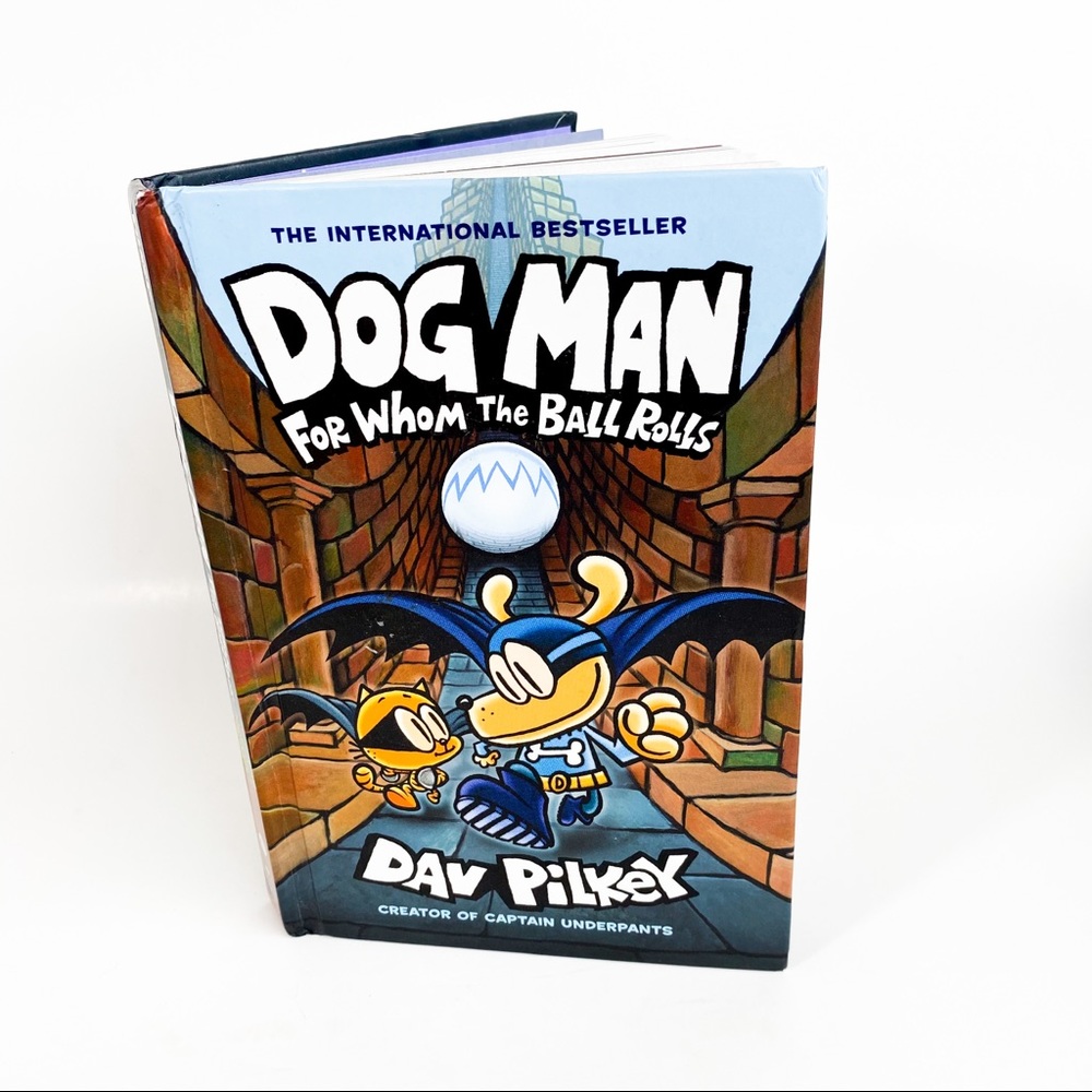 Dog Man For Whom the Ball Rolls Pilkey Bestseller